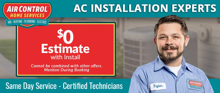 hackberry Air Conditioning Installation Air Control Home Services